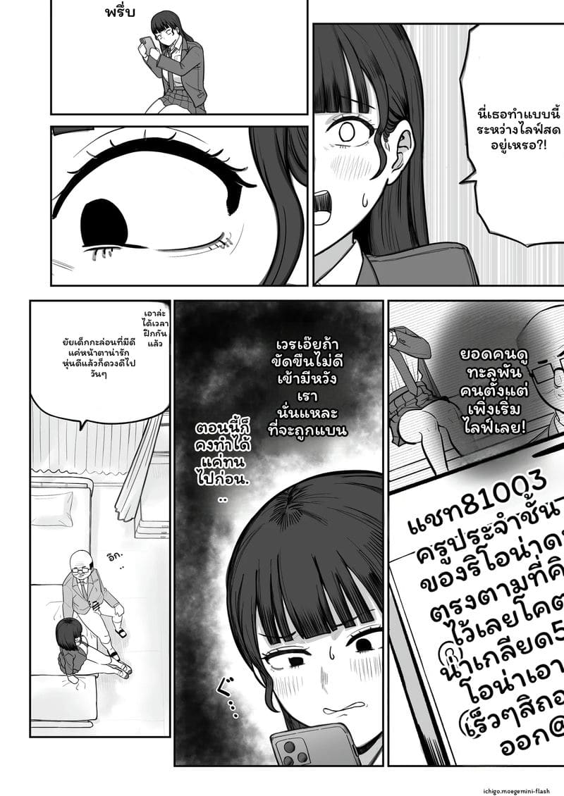 อินฟลูเอนเซอร์โดนเย็ด ตอนที่ 1 หน้า 21 - โดจินแปลไทย