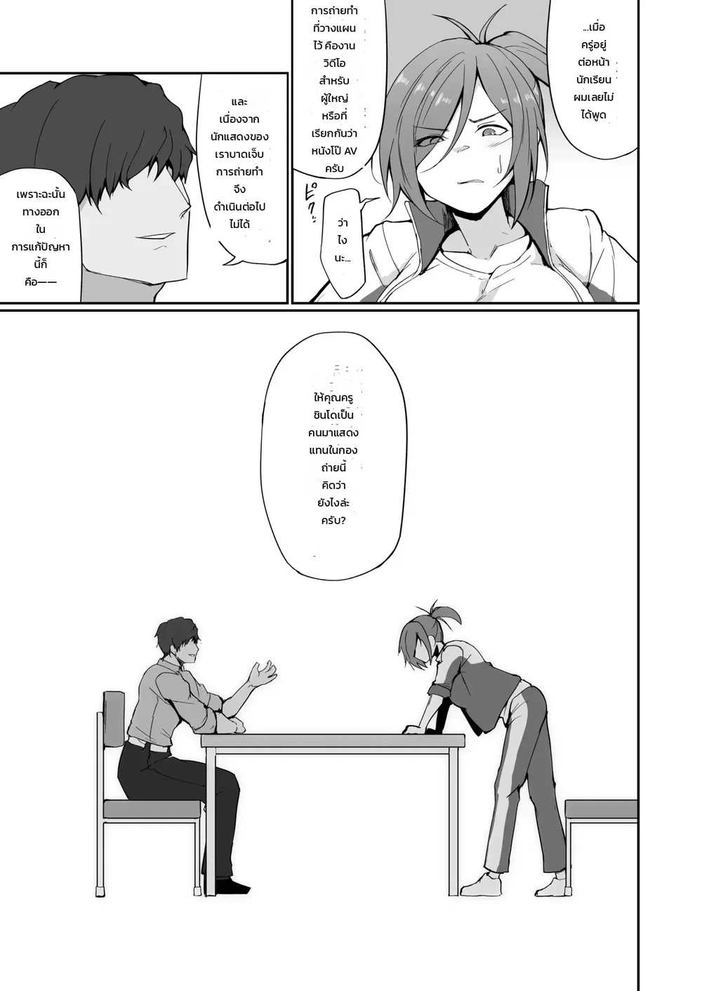 รถ Hitozuma Taiiku Kyoushi และ Ochiru ตอนที่ 1 หน้า 22 - โดจินแปลไทย